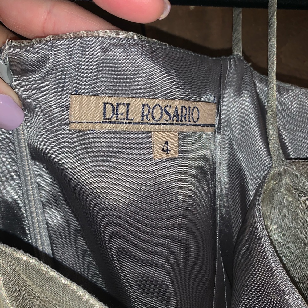 WOWZA DEL ROSARIO DRESS W/Wrap - Picture 6 of 7